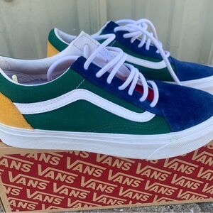 Vans Old Skool Yacht Club Blue/Green Sneakers
